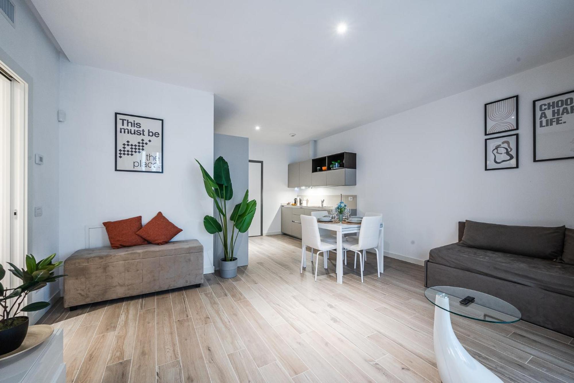 Urban Garden Flat In Modern Style Appartement *